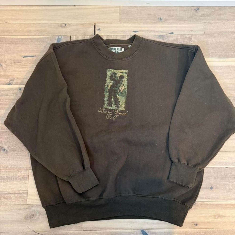 Vtg Golf 3d sweater 90s sz XL